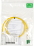 Miniatuurafbeelding van FO Duplex Patch Cable LC8°-LC8° 1m 9µ