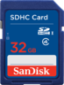Miniatuurafbeelding van SanDisk 32 GB Class 4 SDHC Card
