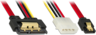 Thumbnail image of Cable SATA Data + 4p Power Internal 0.3m