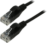 Patchkabel RJ45 U/UTP Cat6a 1,5m schwarz Vorschau