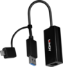 Miniatura obrázku Adaptér USB 3.0 typ C/A Gigabit Ethernet