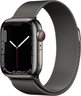 Apple Watch S7 GPS+LTE 41mm Stahl grau Vorschau