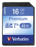 Thumbnail image of Verbatim Premium SDHC Card 16GB