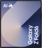Aperçu de Samsung Galaxy Z Fold6 512 Go, bleu nuit