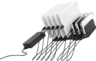 Thumbnail image of LINDY USB Charging Station 10-port Black