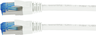 Patchkabel RJ45 S/FTP Cat6a 7,5 m weiß Vorschau