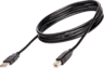 Miniatuurafbeelding van Cable USB 2.0 A/m-B/m 2m Black