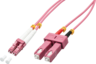 Miniatuurafbeelding van FO Duplex Patch Cable LC-SC 50/125µ 3m