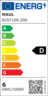 Thumbnail image of MAULjura LED Standard Lamp Dimmable