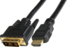 Widok produktu Kabel HDMI(A) wt/DVI-D wt 5 m, czarny w pomniejszeniu