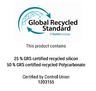 Certification logo Global Recycled Standard (GRS) - SI 25%/PC 50%