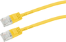 Aperçu de Câble patch RJ45 U/UTP Cat6a 20 m jaune