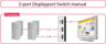 Delock DisplayPort Selector 2:1 Vorschau