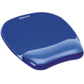 Miniatuurafbeelding van Fellowes Mouse Pad w/ Gel Wrist Rest Blu