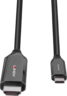 Miniatuurafbeelding van Cable USB Type-C/m - HDMI/m 1m