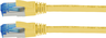 Aperçu de Câble patch RJ45 S/FTP Cat6a, 1 m, jaune