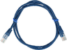 Aperçu de Câble patch RJ45 U/UTP Cat5e, 1 m, bleu