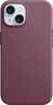 Aperçu de Coque tissage fin Apple iPhone 15, mûre