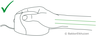Miniatuurafbeelding van Bakker Evoluent 4 Vertical Mouse S Right