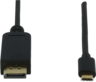 Miniatura obrázku Kabel USB typ C k. - DisplayPort k. 2m