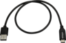 Imagem em miniatura de Cabo USB 2.0 m.(C)-m.(A) 0,5 m preto