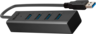 Anteprima di Hub USB 3.0 4 porte LINDY nero