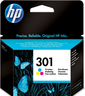 Aperçu de Encre HP 301, 3 couleurs