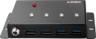 Vista previa de Hub USB 3.0 LINDY 4 puertos metal