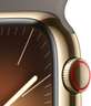 Aperçu de Apple Watch S9 9 LTE 45mm, inox, or