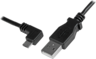 Aperçu de Câble USB 2.0 A m. - microB 90° m., 1 m