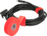 Miniatuurafbeelding van Klittenband kabelbinder rol 5000 mm rood
