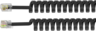 Hörerkabel spiral RJ10-RJ10 3 m schwarz Vorschau