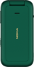 Miniatuurafbeelding van Nokia 2660 Flip Phone Green