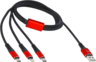 Thumbnail image of Delock USB-A - Lightn/Micro-B/C Cable 1m