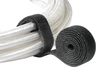 Thumbnail image of Hook-and-Loop Cable Tie Roll 1m Black