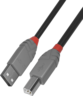 Thumbnail image of LINDY USB-A to USB-B Cable 0.5m