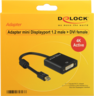 Miniatuurafbeelding van Delock Mini DisplayPort - DVI-D Adapter
