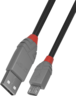 Miniatuurafbeelding van Cable USB 2.0 A/m-Micro B/m 0.5m
