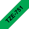 Thumbnail image of Brother TZe-751 24mmx8m Label Tape Green