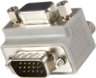 Miniatura obrázku Adaptér VGA HD15 zdířka - HD15 kon. 90°