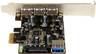 Miniatuurafbeelding van StarTech 4-port PCIe USB 3.0 Card