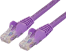 Miniatuurafbeelding van Patch Cable RJ45 U/UTP Cat6 1m purple