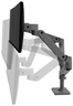 Miniatuurafbeelding van Ergotron LX Pro Dual Stacking Arm Grey