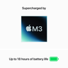 Miniatuurafbeelding van Apple MacBook Air 15 M3 8/512GB Midnight