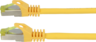 Aperçu de Câble patch RJ45 S/FTP Cat6a 0,25m jaune
