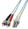 Miniatura obrázku Opt. patch kabel duplex LC-ST 3m 50/125µ