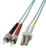 Thumbnail image of FO Duplex Patch Cable LC-ST 50/125µ 3m