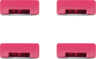 USB Typ A Port Schloss pink 10Stk Vorschau