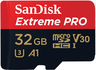 Aperçu de Carte microSDHC 32 Go SanDisk ExtremePro
