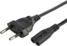 Miniatuurafbeelding van Power Cable Power/m-C7/f 1m Black